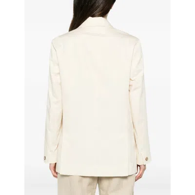 Frame Ecru Blazer In White