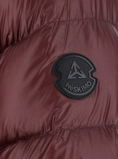 Hèskimo Short Quilted Down Down Jacket In Multi