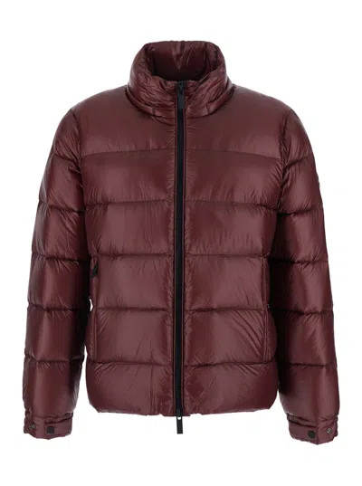Hèskimo Short Quilted Down Down Jacket In Multi