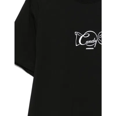 Ader Error Short-sleeve T-shirt In Black