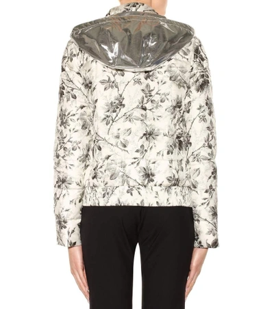 Shop Moncler Gobi Printed Down Jacket In White