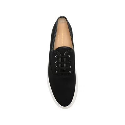 Common Projects Four Sneaker In Black