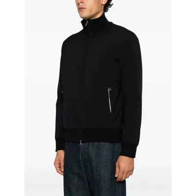 Montecore Zip-fastening Polyester Bomber Jacket In Black