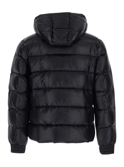 Hèskimo Short Semi-shiny Down Jacket In Black