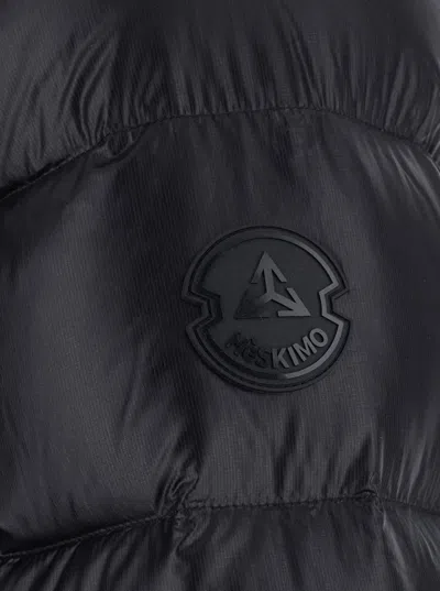 Hèskimo Short Semi-shiny Down Jacket In Black