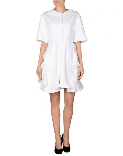 Shop Giambattista Valli Full-length Jacket In White