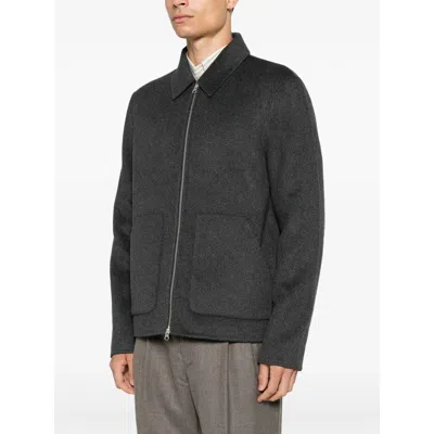 Samsoe & Samsoe Samsoe Samsoe Sapaulo Shirt Jacket In Black
