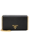 PRADA Saffiano leather shoulder bag,P00240420