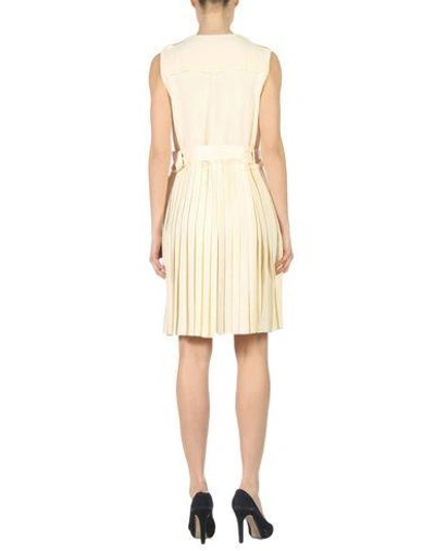 Shop Lanvin Knee-length Dresses In Ivory