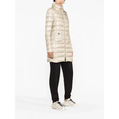 Herno Quilted Goose Down Down Jacket In Neutral