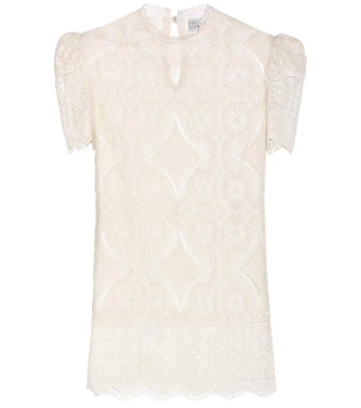 Hillier Bartley Lace Top In Cream