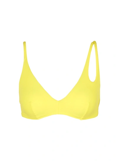 Araks 'elias' Asymmetric Strap Bikini Top