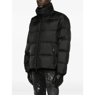 Dsquared2 Quilted Down Down Jacket In Black