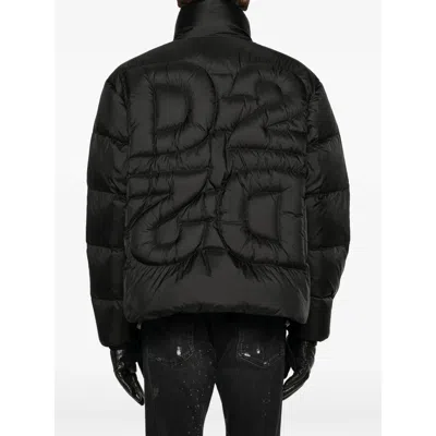 Dsquared2 Quilted Down Down Jacket In Black