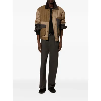 Isabel Marant Patchwork Cotton-blend Jacket In Brown