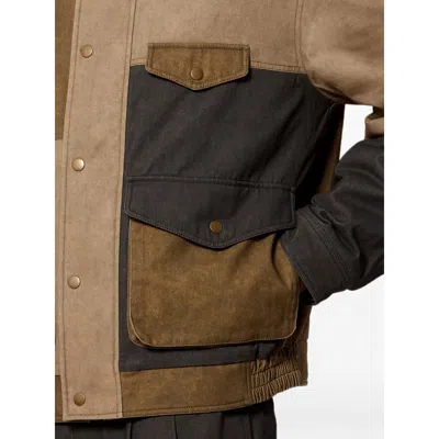 Isabel Marant Patchwork Cotton-blend Jacket In Brown