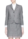 Thom Browne Classic Single Breasted Sport Coat In Medium Grey 2-ply Wool Fresco