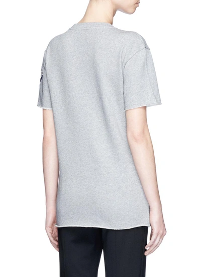 Shop Stella Mccartney Ice Cream Surf Patch French Terry T-shirt
