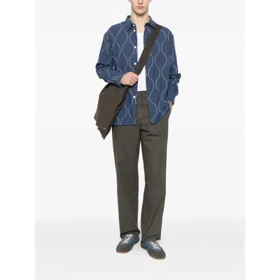 Samsoe & Samsoe Samsoe Samsoe Sanoah Trousers In Green
