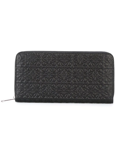 Loewe 黑色中号 Anagram 欧陆风钱包 In Black