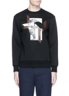 Neil Barrett Black Steve Mcqueen Modernist Pullover