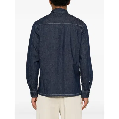 Samsoe & Samsoe Samsoe Samsoe Sadamon Shirt In Blue