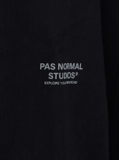 Pas Normal Studios Off-race Logo-print Sweatshirt In Black