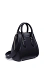 Alexander Mcqueen Medium Heroine Leather Satchel - Black