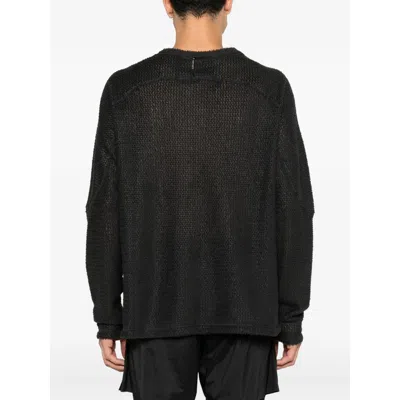 Satisfy Waffle-knit Raglan-sleeve Sweater In Brown