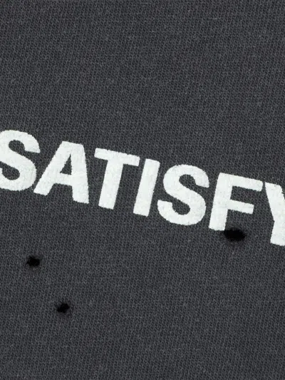 Satisfy Logo Long Sleeve T-shirt In Gray