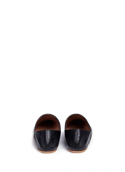 Shop Marni 'sabot' Leather Babouche Slides