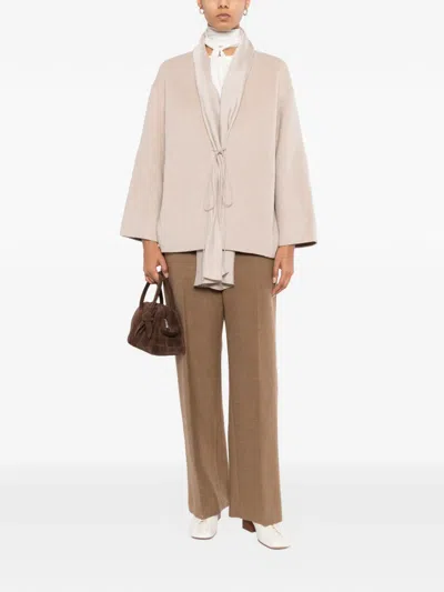 DRAWSTRING LAYER JACKET
