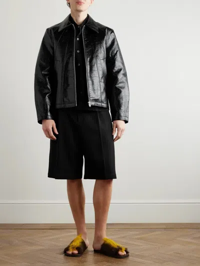 Séfr Sefr Giacca In Pelle In Black