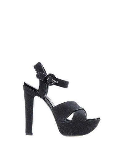 Shop Barbara Bui Sandals In Black