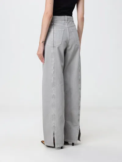 Phoebe Philo Washed Wide-leg Jeans In Gray
