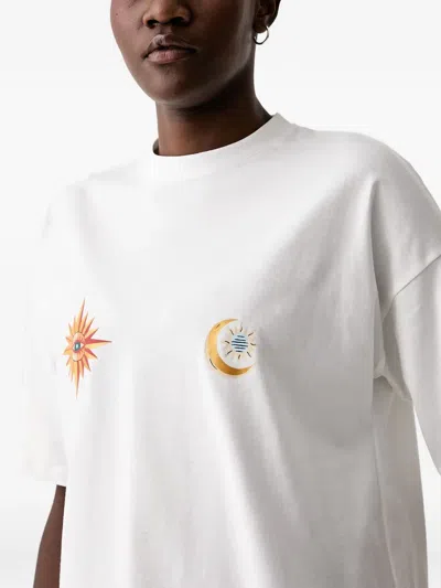 Never Fully Dressed Graphic-print T-shirt In White