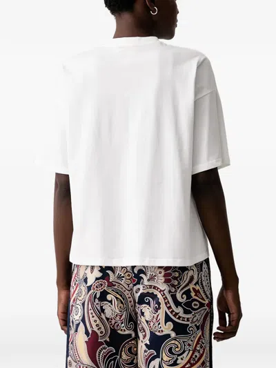 Never Fully Dressed Graphic-print T-shirt In White