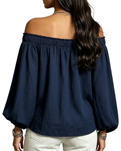 Teodora Top In Blue