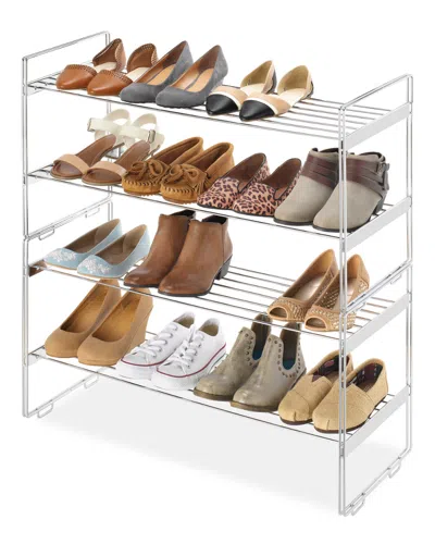 Whitmor Stackable Closet Shelves In White