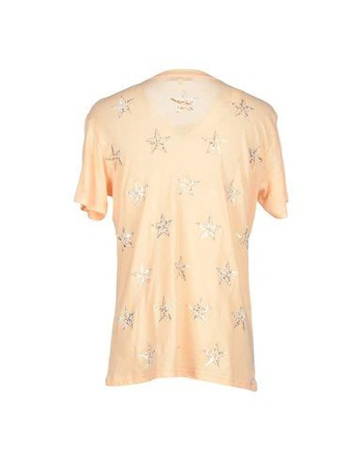 Shop Wildfox T-shirts In Apricot