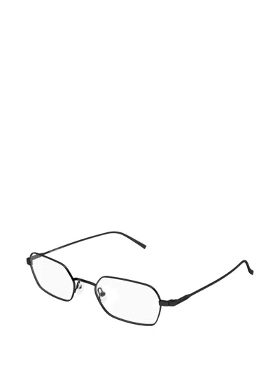 Saint Laurent Rectangle-frame Glasses In Black