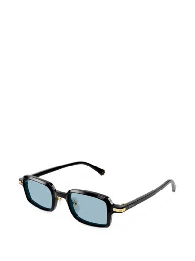 Cartier Rectangle-frame Sunglasses In Multi