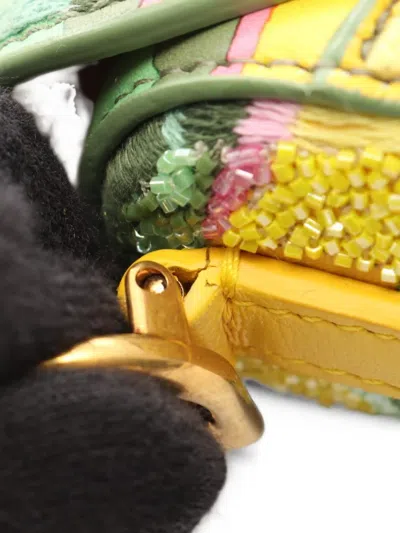 Dior 2010s Micro Saddle Shoulder In Multi