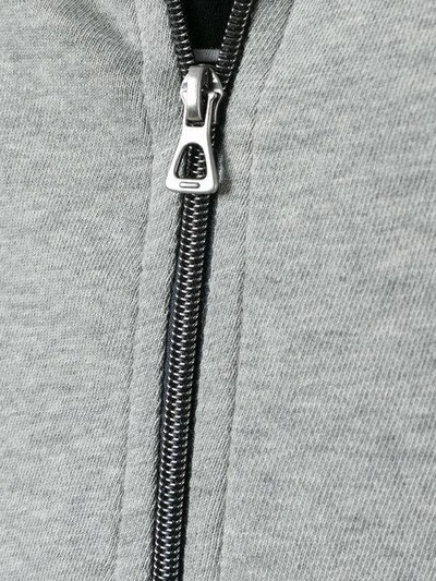 zipped hoodie