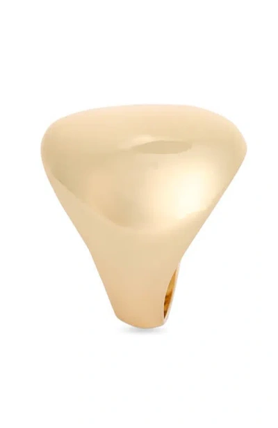 Leith Dome Ring In Gold