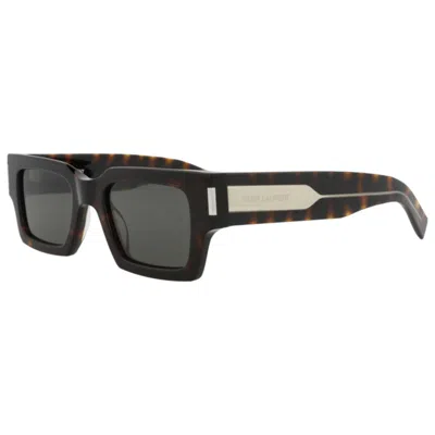 Saint Laurent Rectangular Frame Sunglasses Sl 572 In Multi