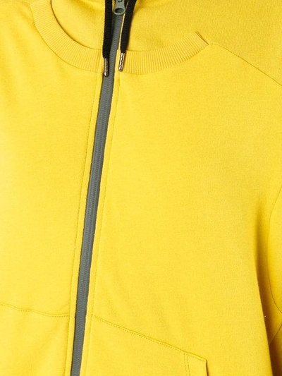 Shop A.f.vandevorst Asymmetric Long Sleeve Hoodie In Yellow