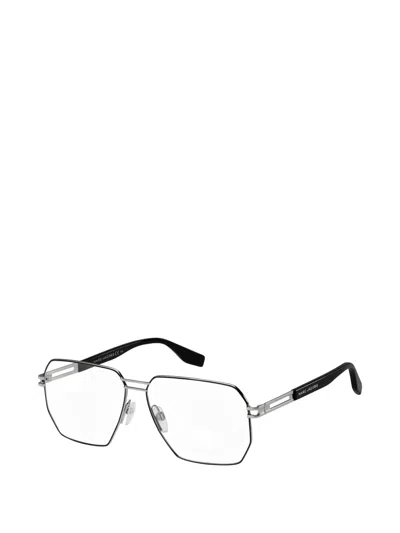 Marc Jacobs Pilot-frame Double-bridge Glasses In Black