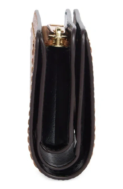 Marc Jacobs Mini Compact Wallet In Whiskey