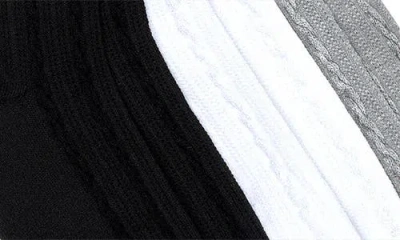 Ted Baker 3-pack Assorted Ankle Socks In Black